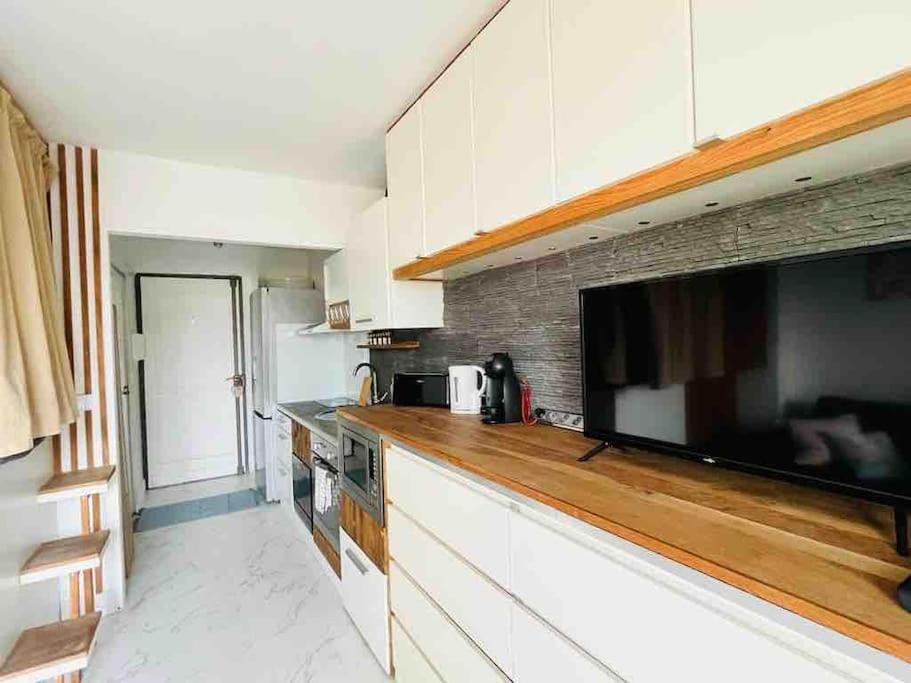 Charmant Studio Pour 3 Personnes Vallauris Extérieur photo