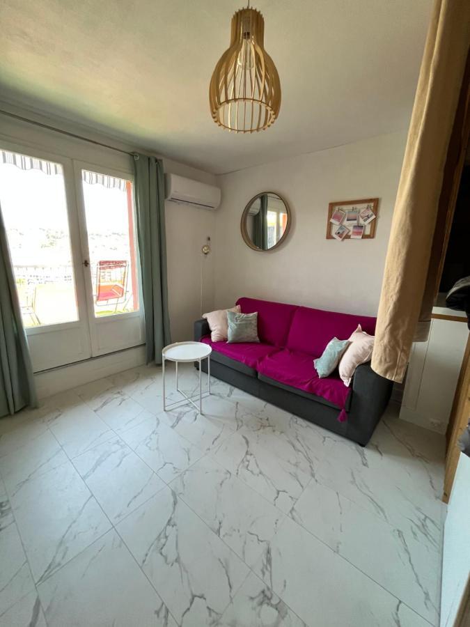 Charmant Studio Pour 3 Personnes Vallauris Extérieur photo