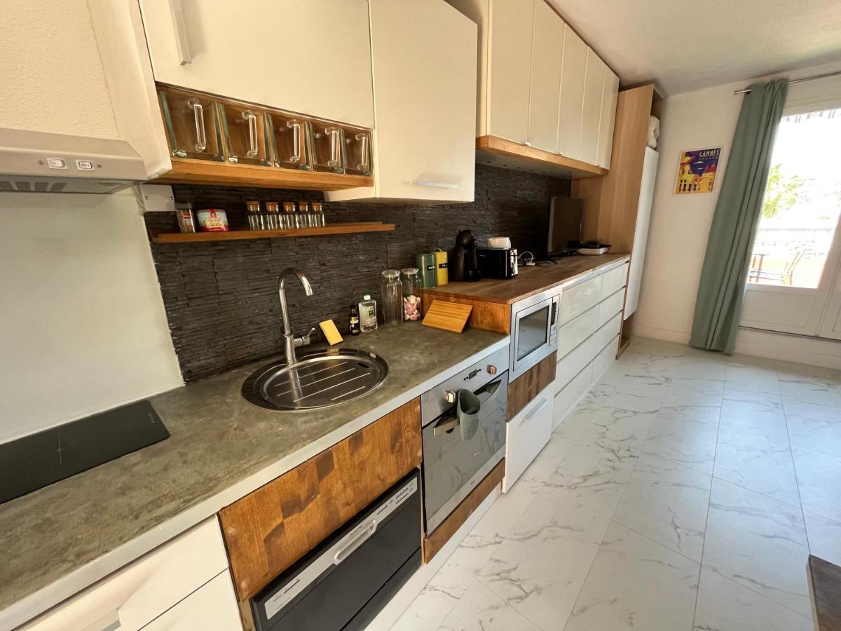 Charmant Studio Pour 3 Personnes Vallauris Extérieur photo