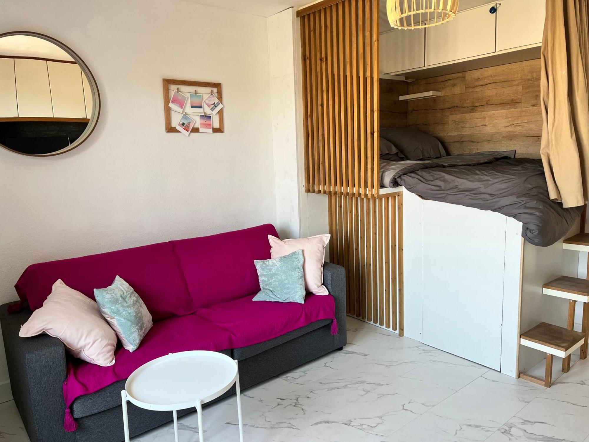 Charmant Studio Pour 3 Personnes Vallauris Extérieur photo